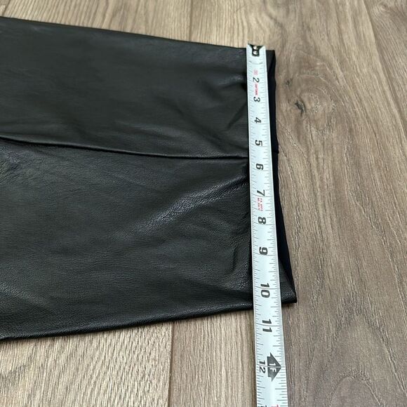 Commando Perfect Control Faux Leather High Waisted Black Leggings Size Small - Picture 6 of 10